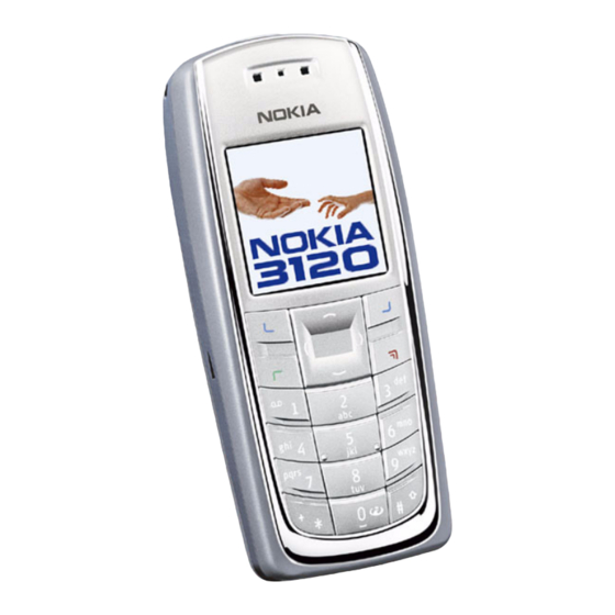 Nokia  3120 Benutzerhandbuch