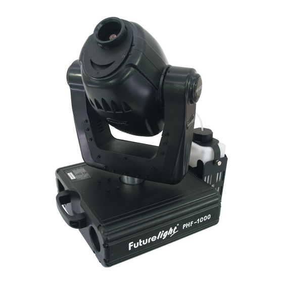 Futurelight PHF-1000 Bedienungsanleitung