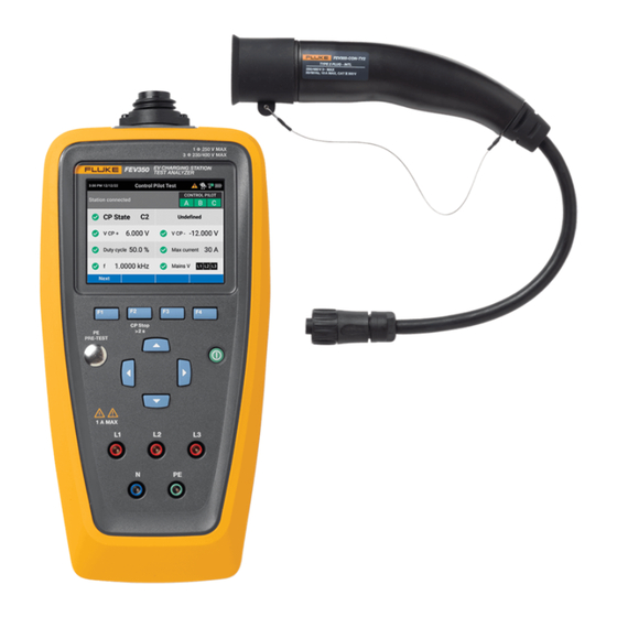 Fluke FEV350 Benutzerhandbuch