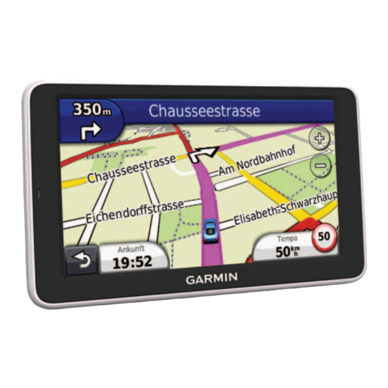 Garmin Nuvi 2400 Schnellstartanleitung