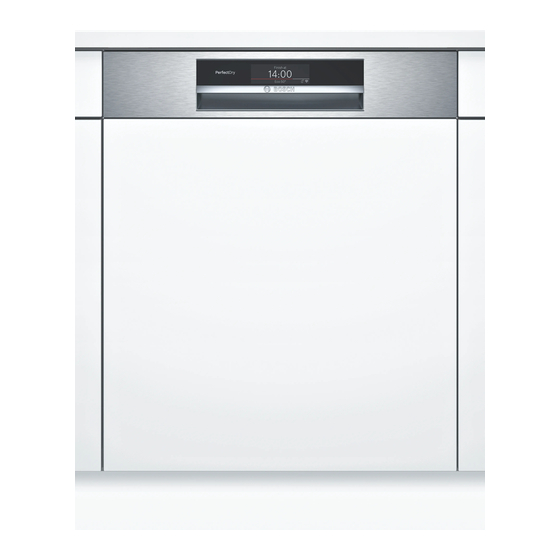 Bosch SMI8YCS01E Gebrauchsanleitung