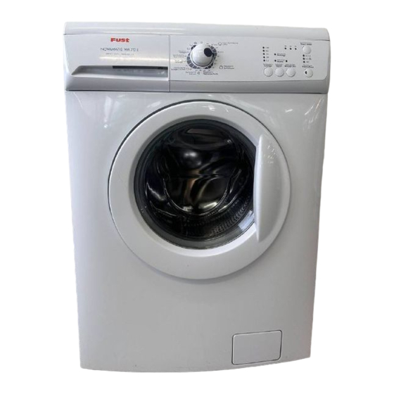 FUST Nowamatic WA 712 E Benutzerinformation