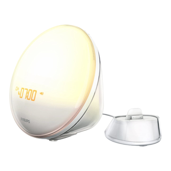 Philips Wake-up Light hf3550/01 Kurzanleitung