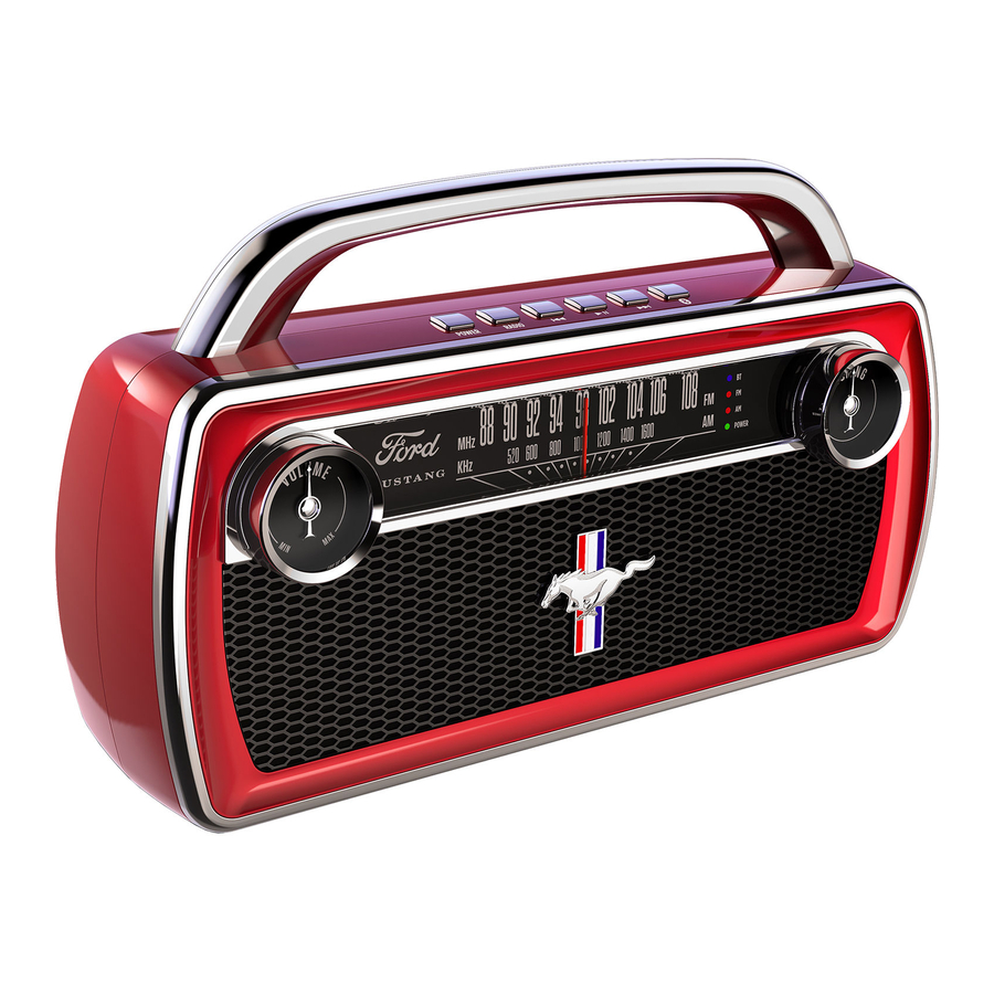 ION Mustang Stereo Anleitung