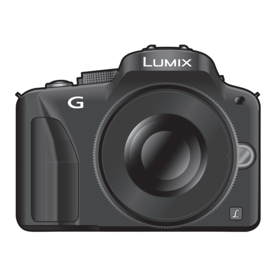 Panasonic DMC-G3K Kurzbedienungsanleitung