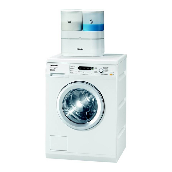 Miele W 5887 WPS Gebrauchsanweisung