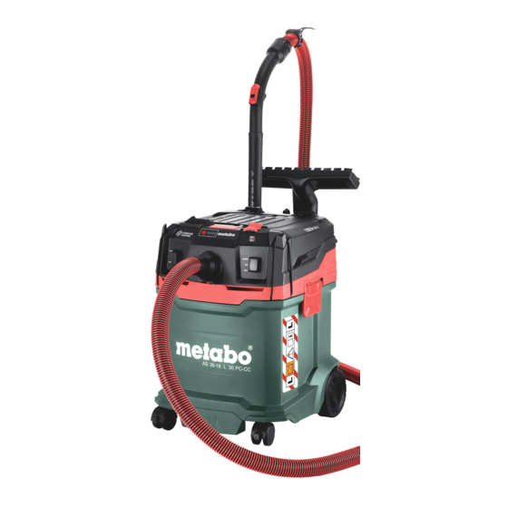 Metabo AS 36-18 L 20 PC Originalbetriebsanleitung