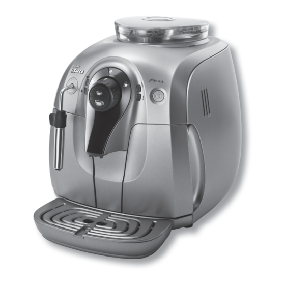 Philips Saeco XSmall HD8743 Bedienungsanleitung