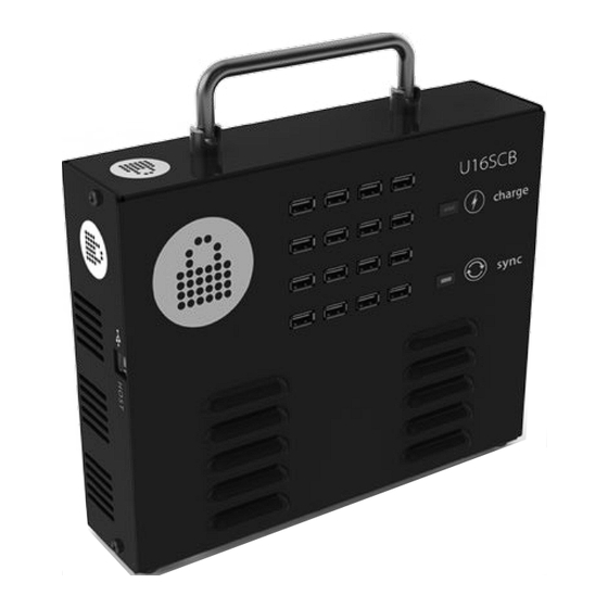 pclocs lockncharge Q 16 Sync Charge Box Bedienungsanleitung