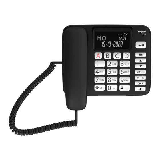 Gigaset DL780 Plus Bedienungsanleitung