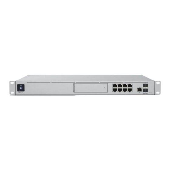 Ubiquiti UniFi Dream Machine SE Bedienungsanleitung