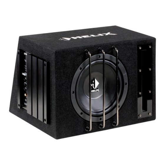 HELIX B 8 DSP Bedienungsanleitung