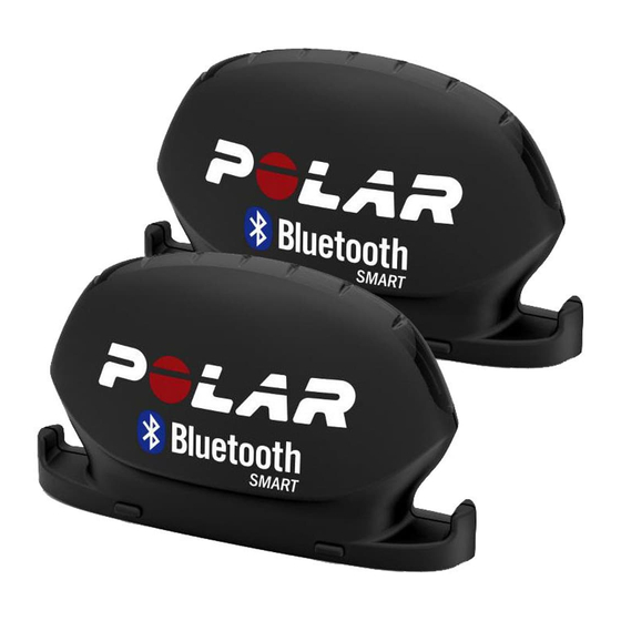 Polar SPEED SENSOR BT SMART Gebrauchsanleitung