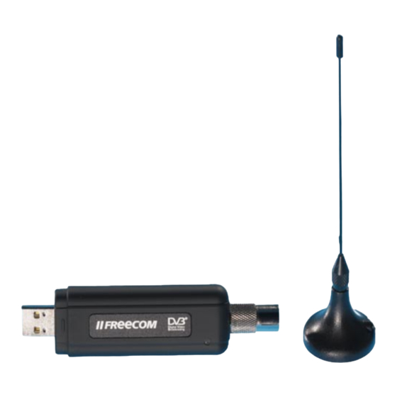 Freecom DVB-T USB STICK Benutzerhandbuch