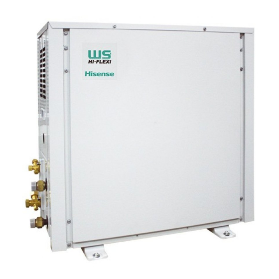 Hisense AVWW-28UCSA Installations-, Gebrauchs- Und Wartungshandbuch