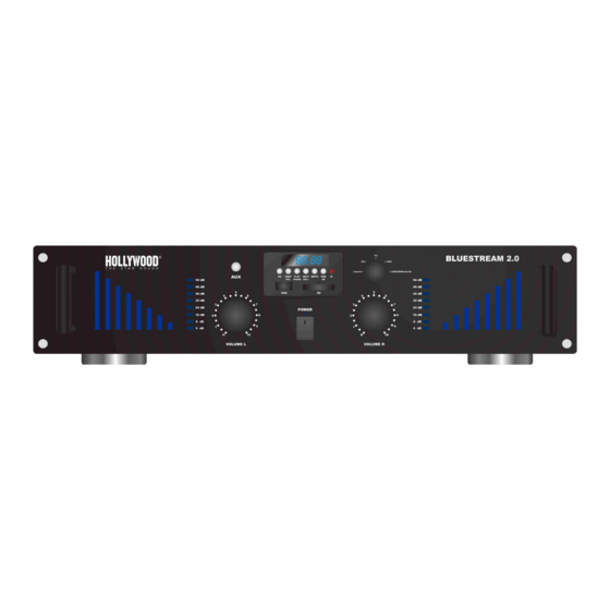 Hollywood Bluestream 2.0 1200bl Bedienungsanleitung