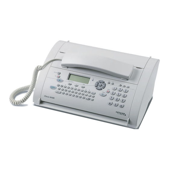 Swisscom Classic MX77 Bedienungsanleitung