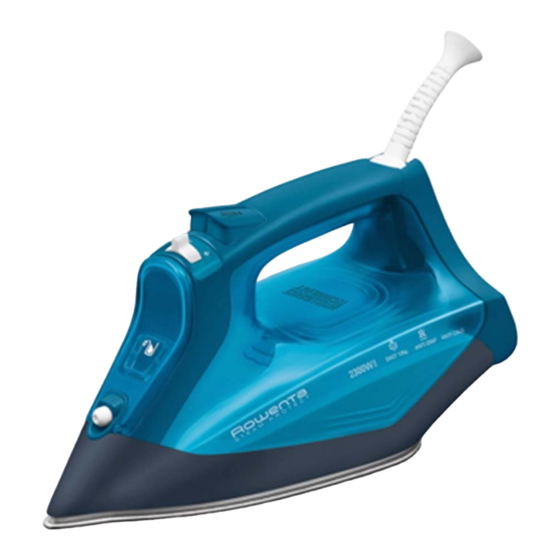 ROWENTA STEAM PROTECT DW31-Serie Bedienungsanleitung