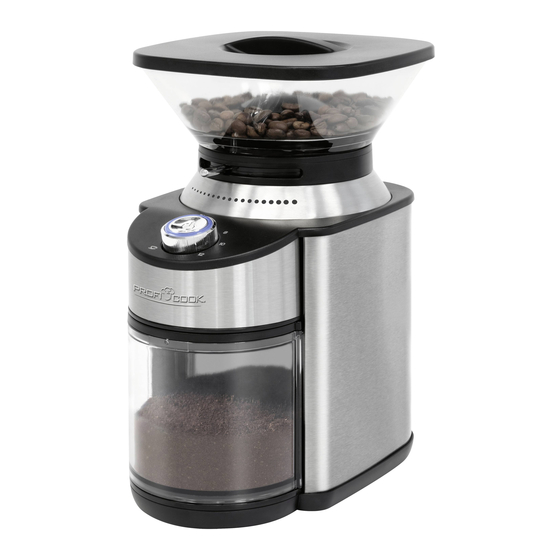 Proficook PC-EKM 1205 Bedienungsanleitung, Garantie