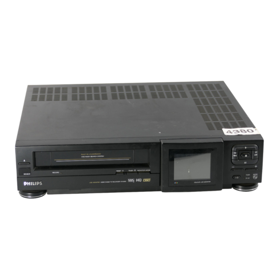 Philips VR6880 Bedienungsanleitung