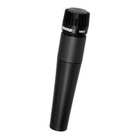 Shure SM57-LC Bedienungsanleitung