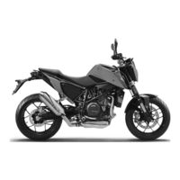 KTM 690 Duke 2016 Bedienungsanleitung