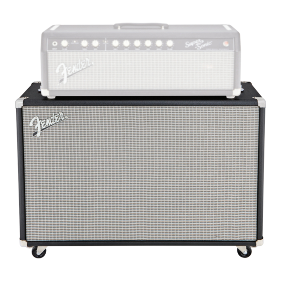 Fender Super-Sonic 60 212 Handbücher
