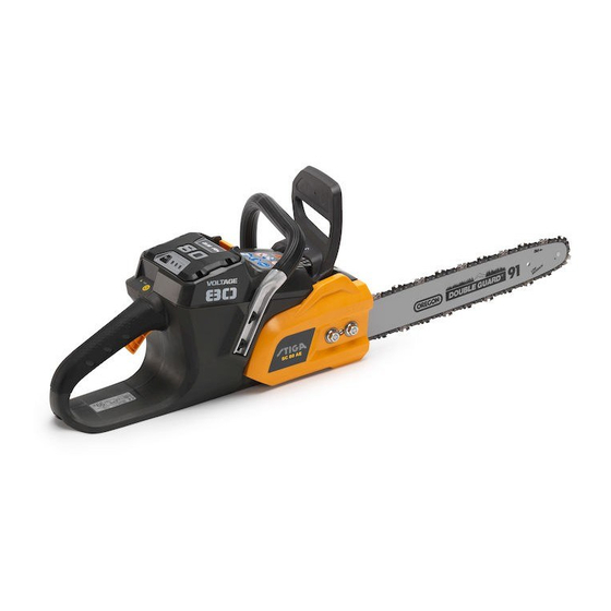 Stiga CS 80 Li Gebrauchsanweisung