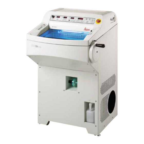 Leica Biosystems CM1950 Gebrauchsanweisung
