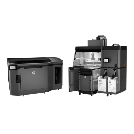 HP Jet Fusion 3D 4210 Einführende Informationen Und Installationshinweise