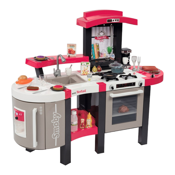 smoby Tefal Cuisine Super Chef Deluxe Montageanleitung