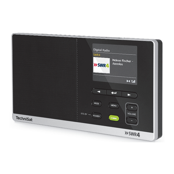 TechniSat DIGITRADIO 215 SWR4 Edition Bedlenungsanleitung