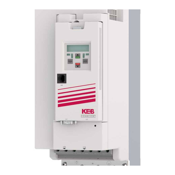 KEB COMBIVERT R6 Betriebsanleitung