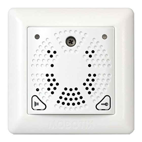 Mobotix MX-DoorMaster MX-Door2-INT Anleitung