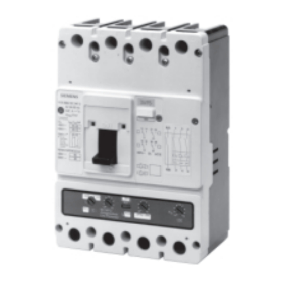 Siemens 3VF5 Betriebsanleitung