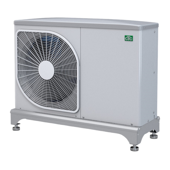 CTC CombiAir Serie Installateurhandbuch