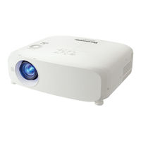 Panasonic PT-VW545N Bedienungsanleitung Und Funktionsanleitung