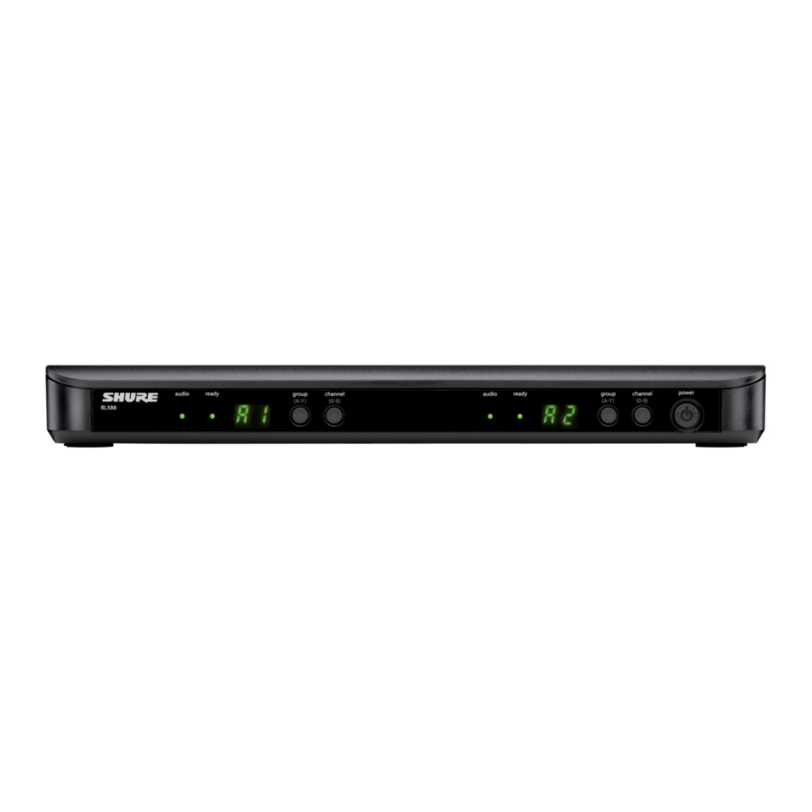 Shure BLX Technische Eigenschaften
