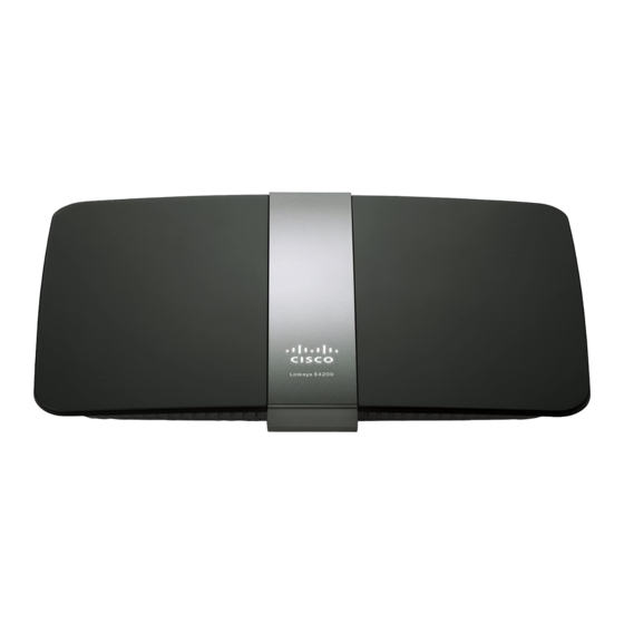 cisco Linksys E4200 Handbücher