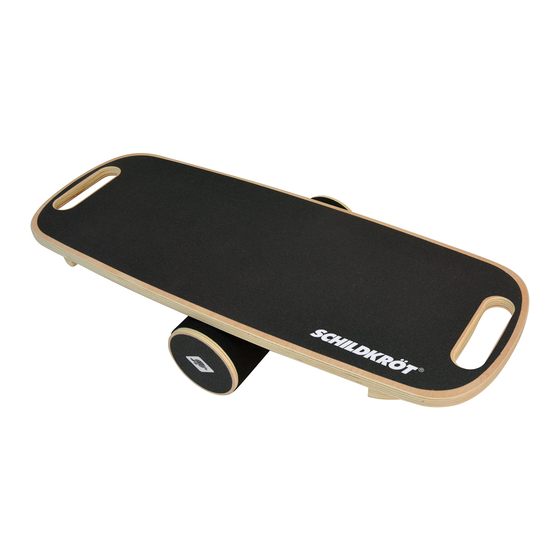 Schildkröt WOODEN BALANCE BOARD Bedienungsanleitung