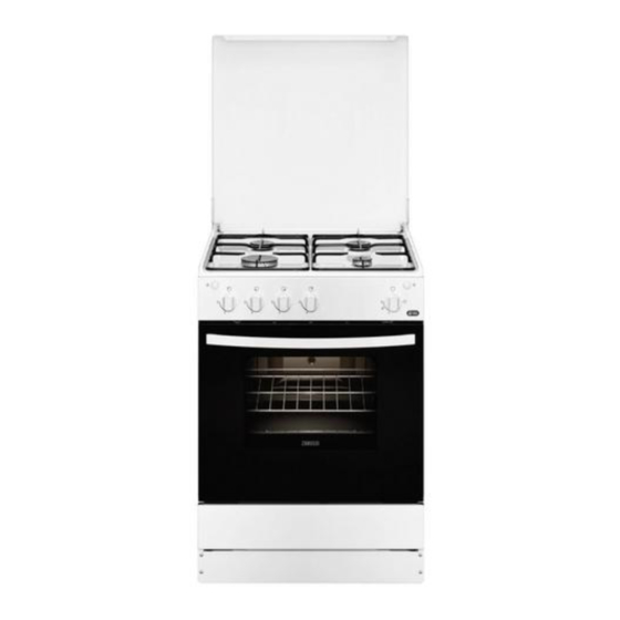 Zanussi ZCG210K1WA Benutzerinformation
