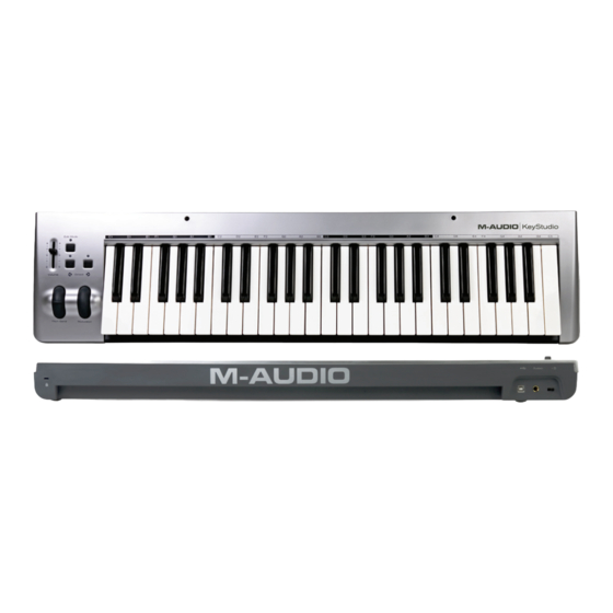 M-Audio KeyStudio Benutzerhandbuch