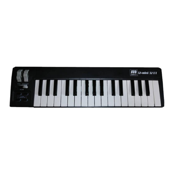 Miditech i2-mini 32 BT Bedienungsanleitung