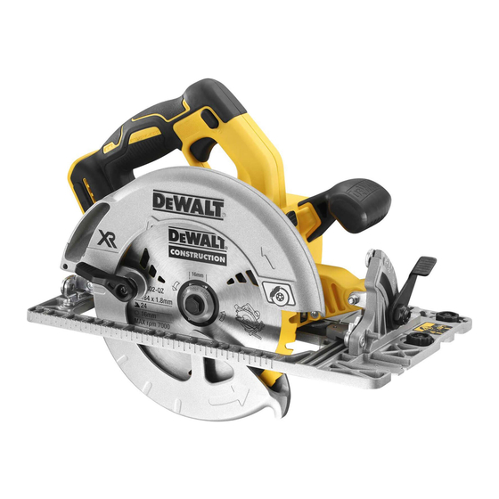 DeWalt XR LI-ION DCS572 Bersetzung Der Originalanweisungen