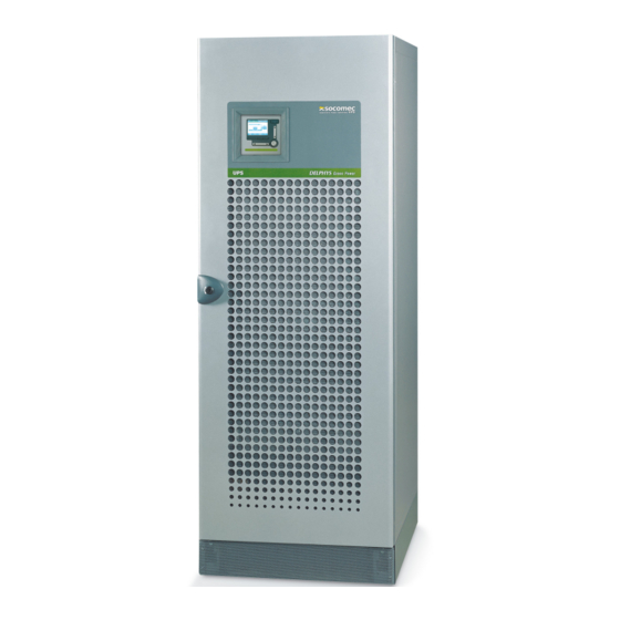 socomec Green Power 2.0 Bedienungsanleitung