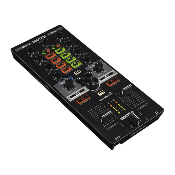 Reloop MIXTOUR Kurzanleitung