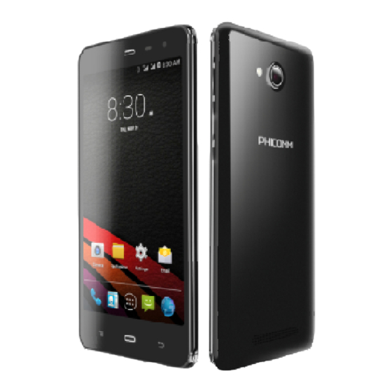PHICOMM E551 ENERGY M+ Handbuch
