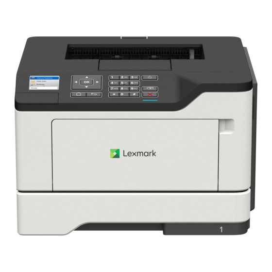 Lexmark B2546 Benutzerhandbuch
