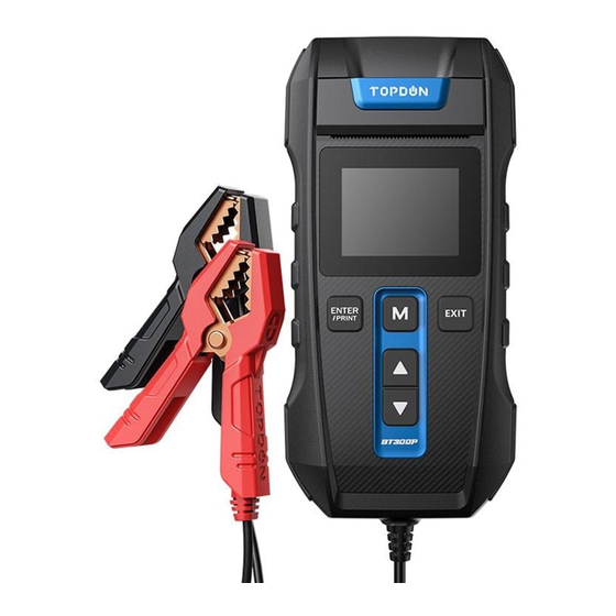 Topdon BT300P Bedienungsanleitung