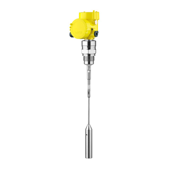 VEGA VEGAFLEX 82 Betriebsanleitung